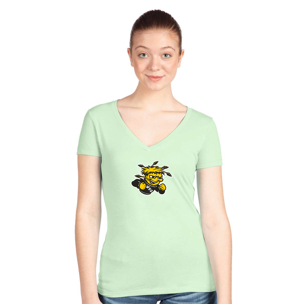 Women's Wichita State Shockers   Next Level V-Neck T-Shirt